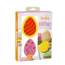 Picture of EASTER COOKIE CUTTER AND SILICONE IMPRESSION SET